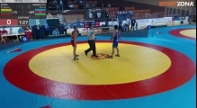 JWEC-2014 / Sleiva Kristupas (LTU) - Murad Mammadov GR 55 kg gold medal match
