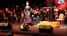 Fidan Hacıyeva Heydər Əliyev Sarayında geniş konsert proqramı ilə çıxış edib