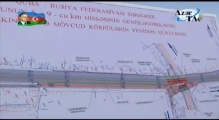 Əsaslı şəkildə yenidən qurulmuş Tağıyev-Sahil avtomobil yolunun açılışı olub