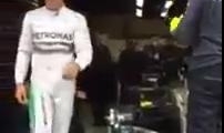 Lewis Hamilton takes the ALS Ice Bucket Challenge!
