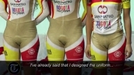 Colombian women's cycling team 'not ashamed' of 'vagina-like' team kit
