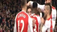 Olevier Giroud Amazing Goal ~ Arsenal vs Newcastle United 3-0 Premier League 13/12/2014
