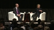 Hillary Clinton impersonates Vladimir Putin
