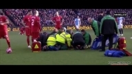 Martin Skrtel injury • Liverpool vs Blackburn Rovers • Fa Cup 2015
