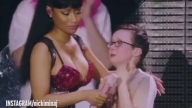 Nicki Minaj's Perfect Breasts Console a Young Fan