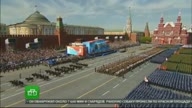 Москва, Красная площадь. Военный парад, посвященный 70-летию Победы