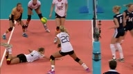 Amazing Kozuch dive for Germany | Volleyball | Baku 2015 European Games