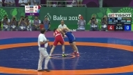 Rasul Chunayev defeats Balint Korpasi to win Gold | Wrestling | Baku 2015 European Games

