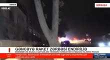 Gəncəyə raket zərbəsi endirildi - 11.10.2020