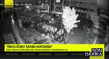 Gaziantep'te yaşanan deprem anı kamerada (06.02.2023)