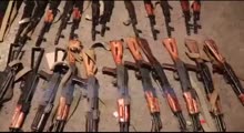 Separatçılar 800-dən çox silah-sursat təhvil veriblər