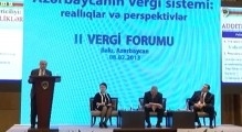 Bakıda “Azərbaycanda vergi sistemi: reallıqlar və perspektivlər” mövzusunda II vergi forumu keçirilmişdir