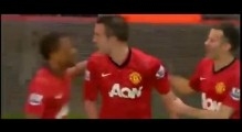 ROBIN VAN PERSIE HAT-TRICK VS. VILLA 22-4-2013