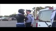 Polisle motoskletchinin davasi