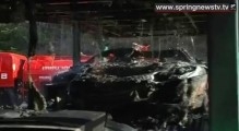 В Таиланде сгорел трейлер с суперкарами на 3,3 млн долларов