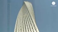 Дубай- жилой дом в виде спирали высотой 310 метров