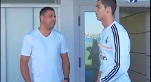 Real Madrid-in əfsanəvi keçmiş və indiki Ronaldo-su görüşdü