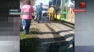 Очевидец снял спасение раненых после теракта в Волгограде