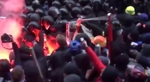 Revolution in Ukraine - Protest Against Police